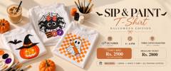 Poster for Sip and paint t shirt