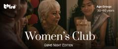 Poster for Women’s club : game night edition