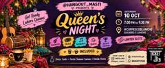 Poster for Queen’s night