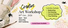 Poster for Painting and Bedazzling Workshop - 10th October