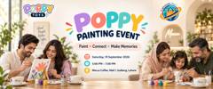 Poster for Poppy Painting Event