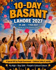 Poster for 10-Day Basant Lahore 2027