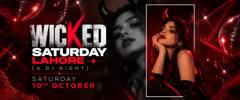 Poster for Wicked Saturday Dj Night